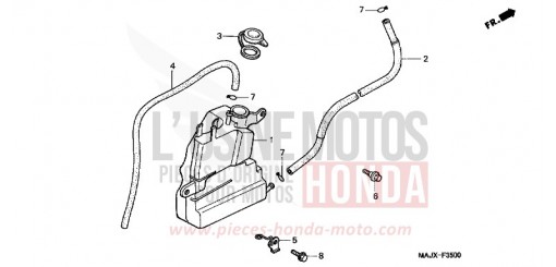 RESERVETANK (ST1100) ST1100Y de 2000